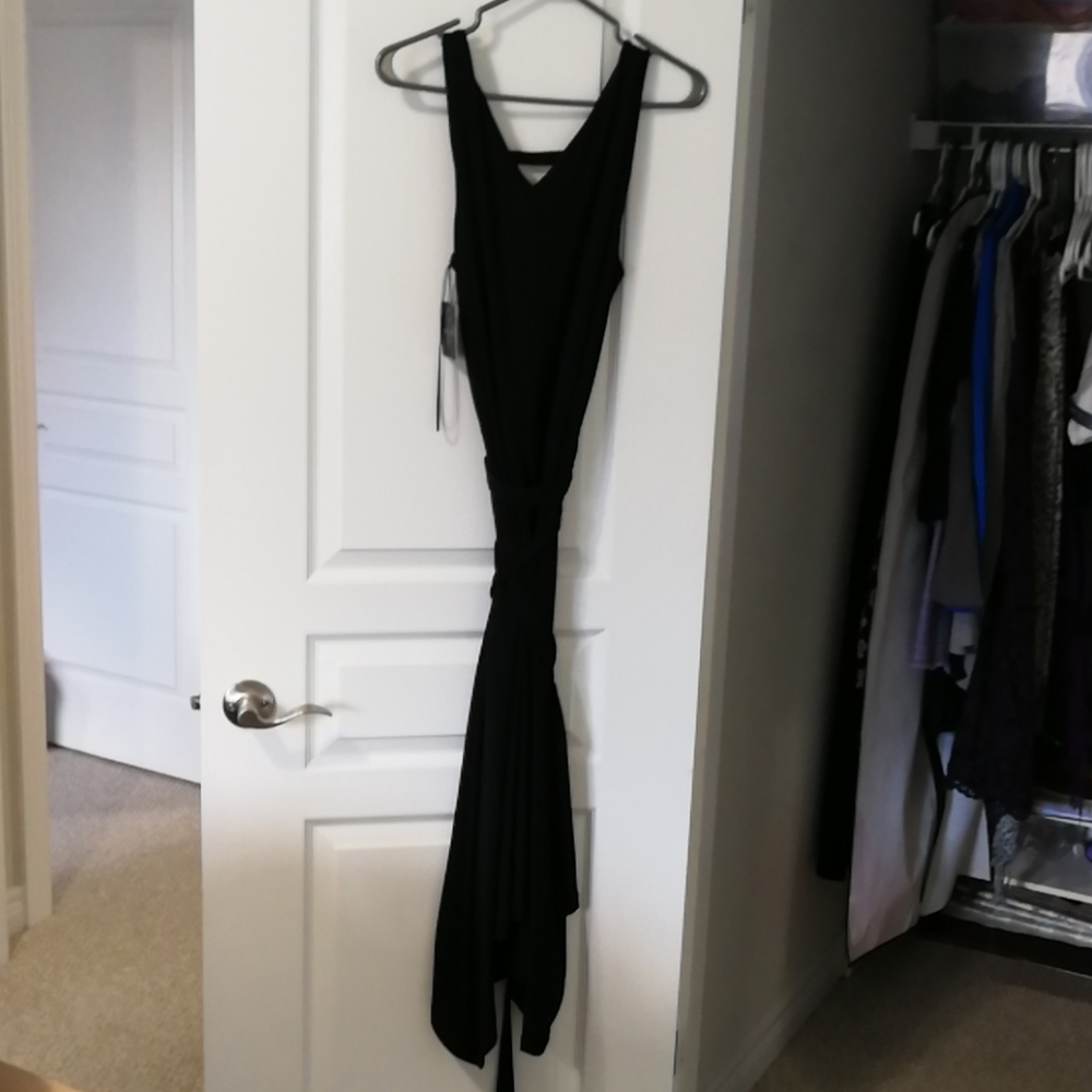 Black A line dress